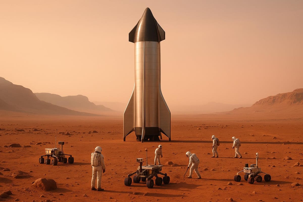 Starship's Role in Mars Surface Operations