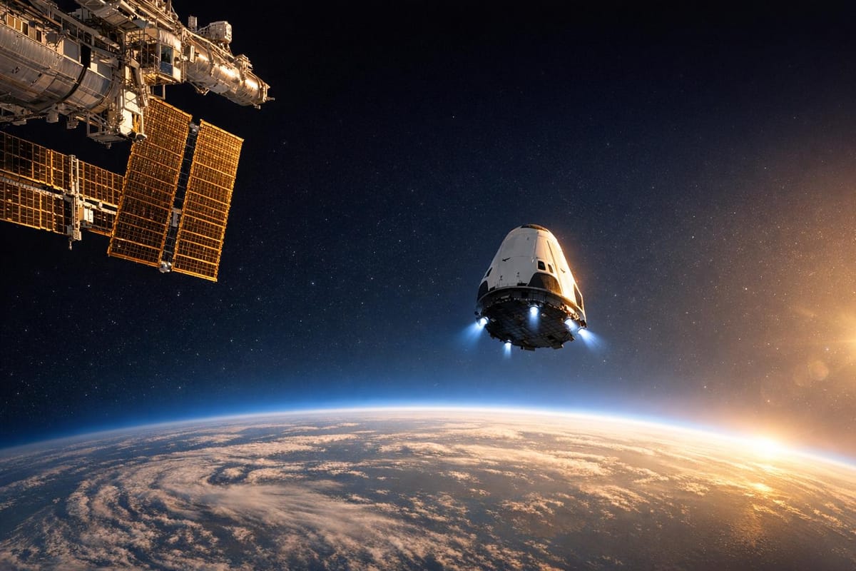 SpaceX Dragon Completes ISS-Boosting Mission, Prepares for Return