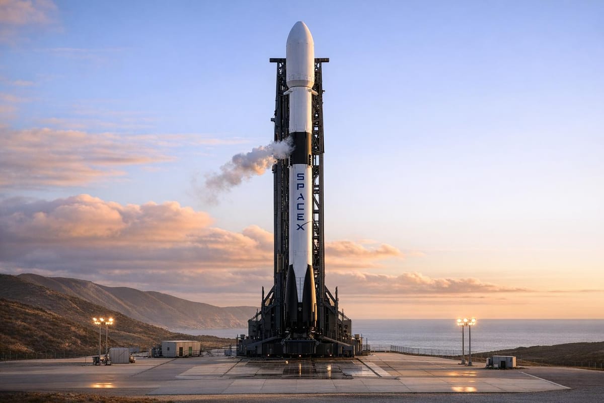 SpaceX prepares for West Coast Starlink satellite launch