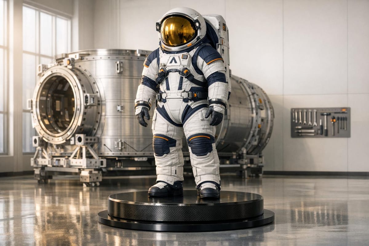 Axiom Space secures $350M funding for Artemis mission gear.