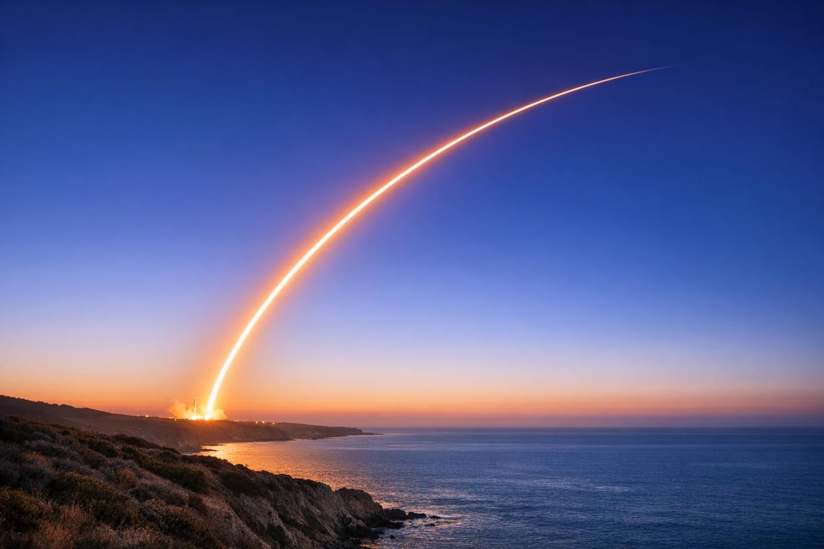 SpaceX Nears Deployment of 25 Starlink Satellites During Falcon 9 Launch