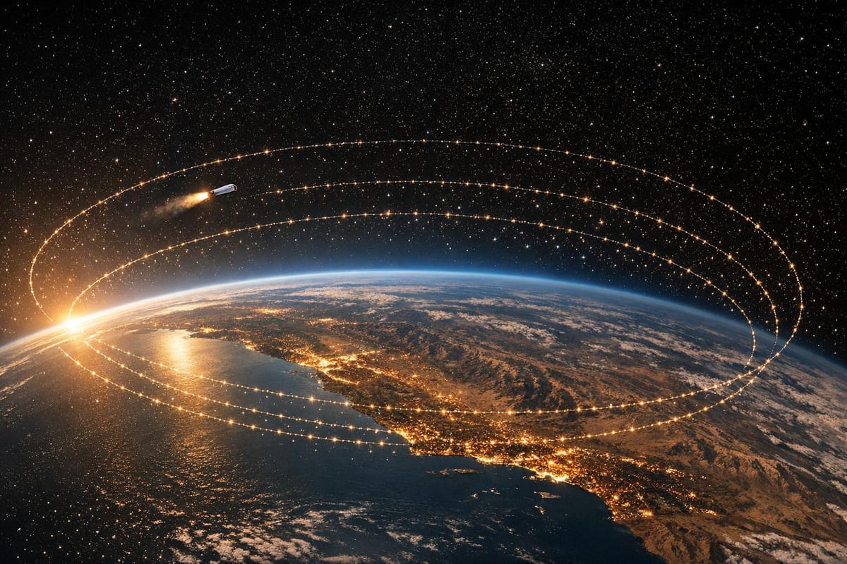 SpaceX Crosses 10,000 Starlink Satellites Milestone After Falcon 9 Launch