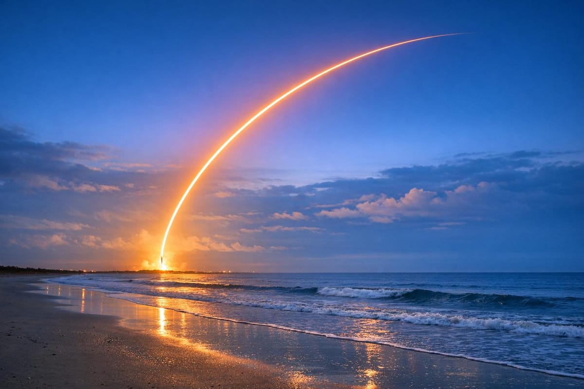 SpaceX's Falcon 9 completes Starlink satellite launch from Florida