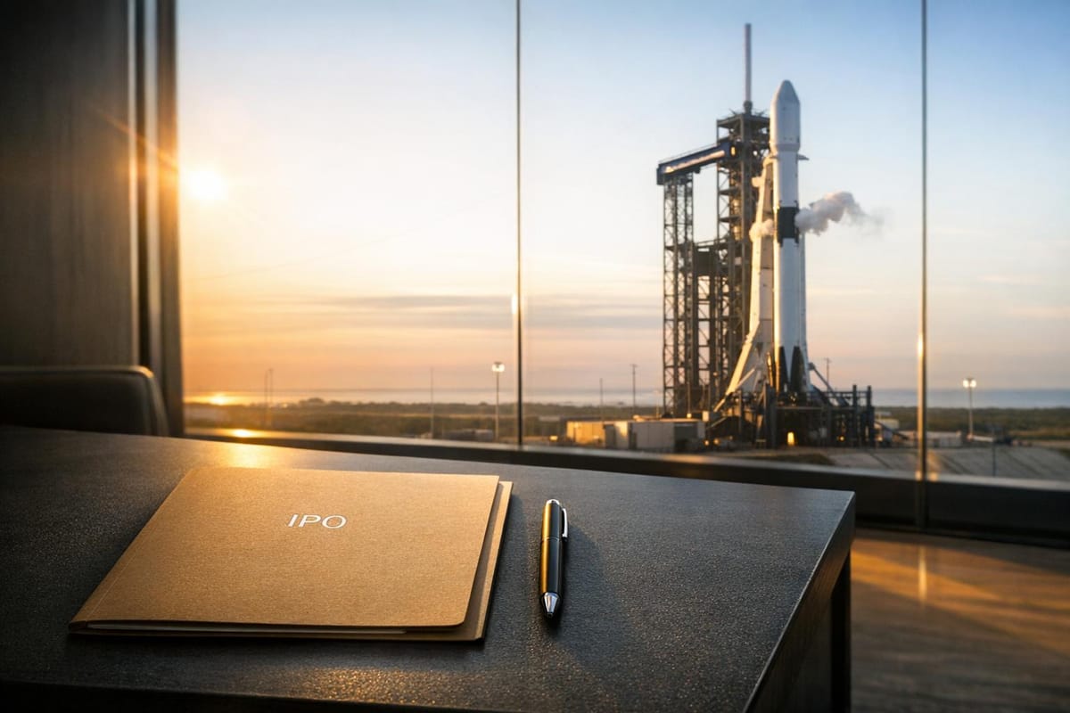 SpaceX initiates filing for initial public offering