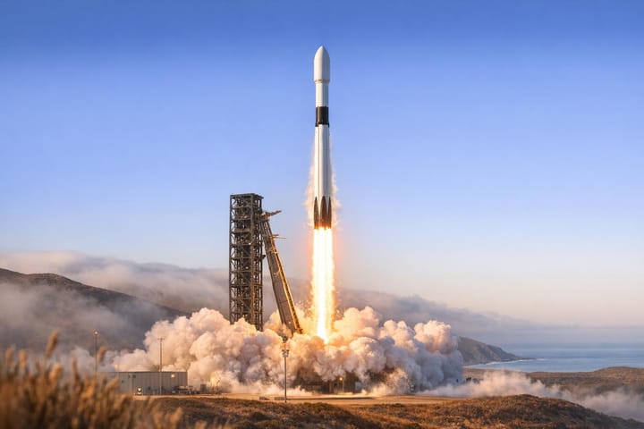 SpaceX Prepares for Falcon 9 Launch Today at Vandenberg