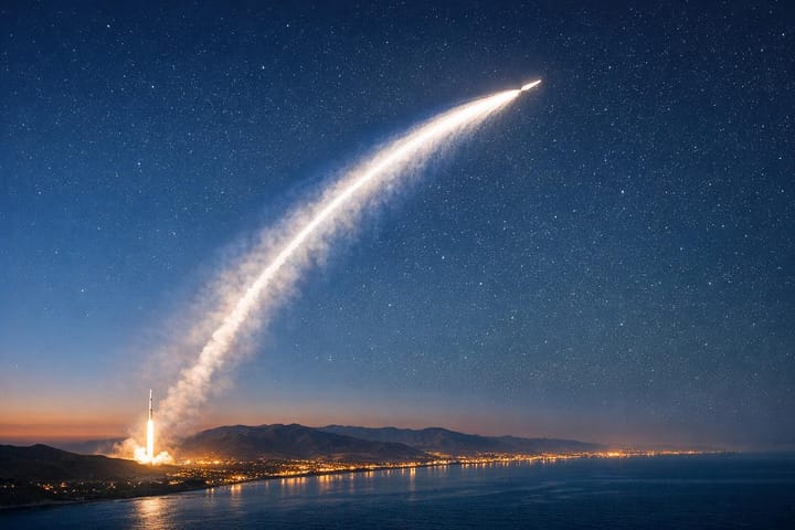 SpaceX successfully launches Falcon 9 with 25 Starlink satellites