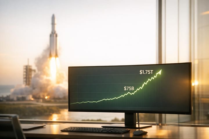 SpaceX IPO News Causes Space Sector Equity Upsurge