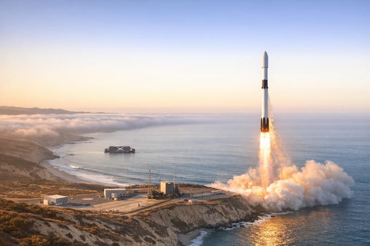 SpaceX sets to launch 25 Starlink satellites from Vandenberg on upcoming Sunday